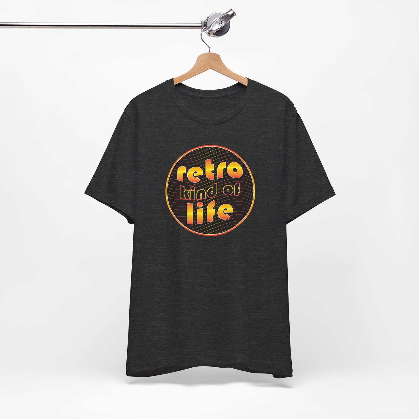 'Retro Kind Of Life' (Soft, Quality Bella & Canvas <Or Comparable> Unisex Tee)