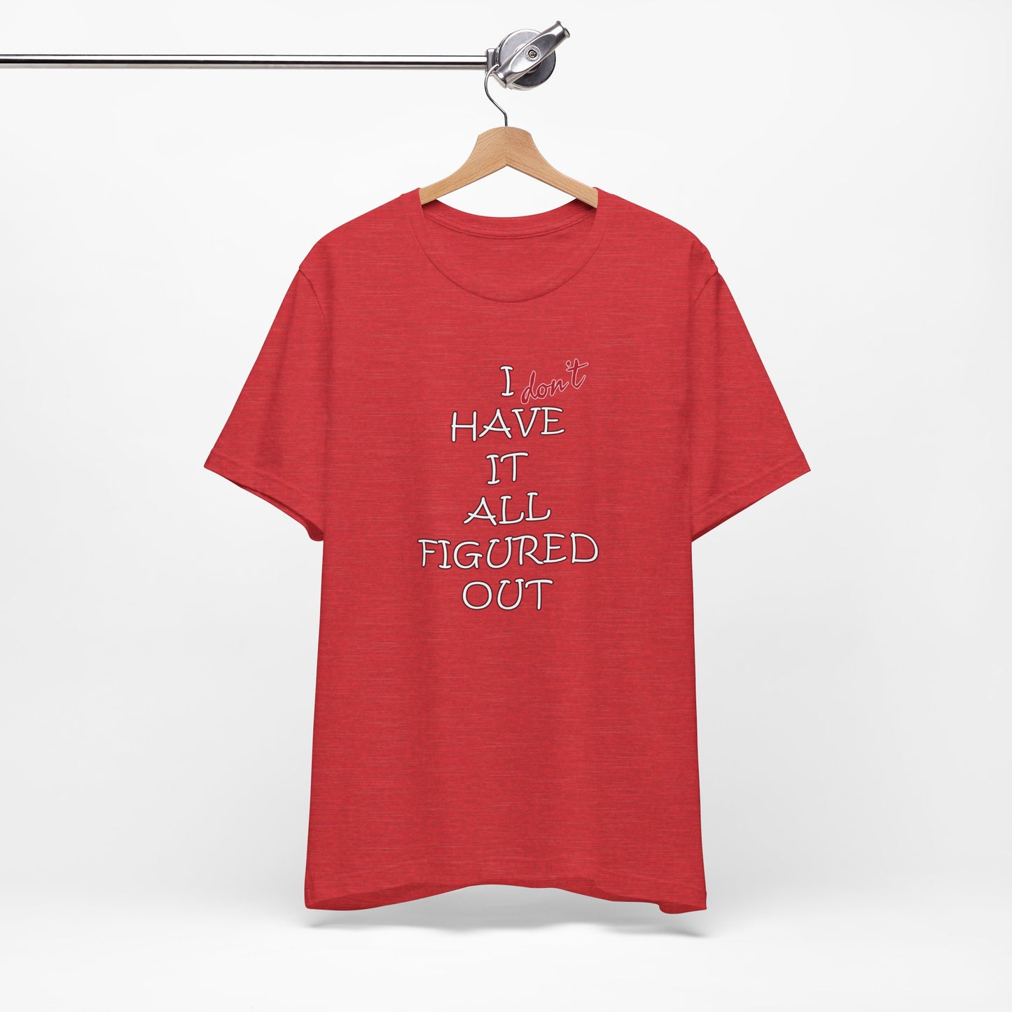 'I Have It All Figured Out' (Soft, Quality Bella & Canvas <Or Comparable> Unisex Tee)