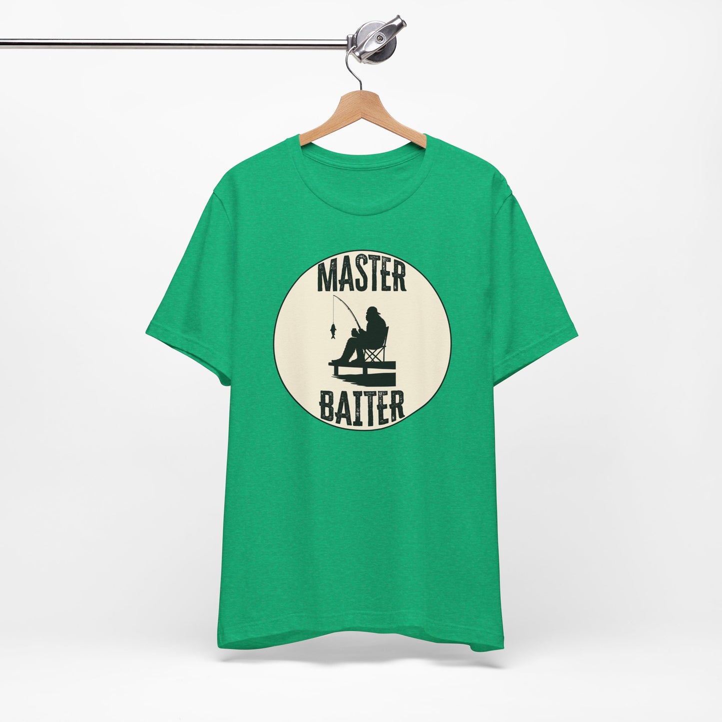 Bigfoot Fishing 'Master Baiter' (Soft, Quality Bella & Canvas <Or Comparable> Unisex Tee)
