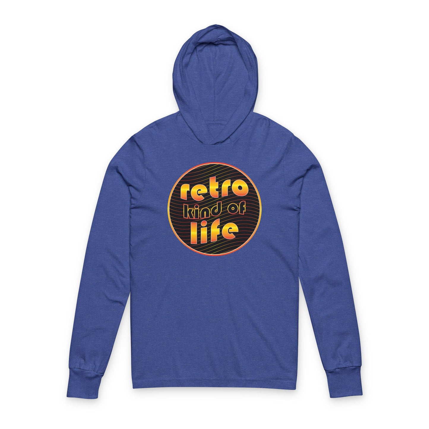 'Retro Kind Of Life' (Soft, Quality Bella & Canvas <Or Comparable> Unisex Long-Sleeve Tee)