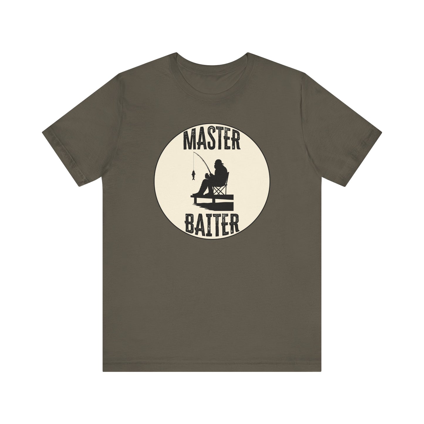 Bigfoot Fishing 'Master Baiter' (Soft, Quality Bella & Canvas <Or Comparable> Unisex Tee)