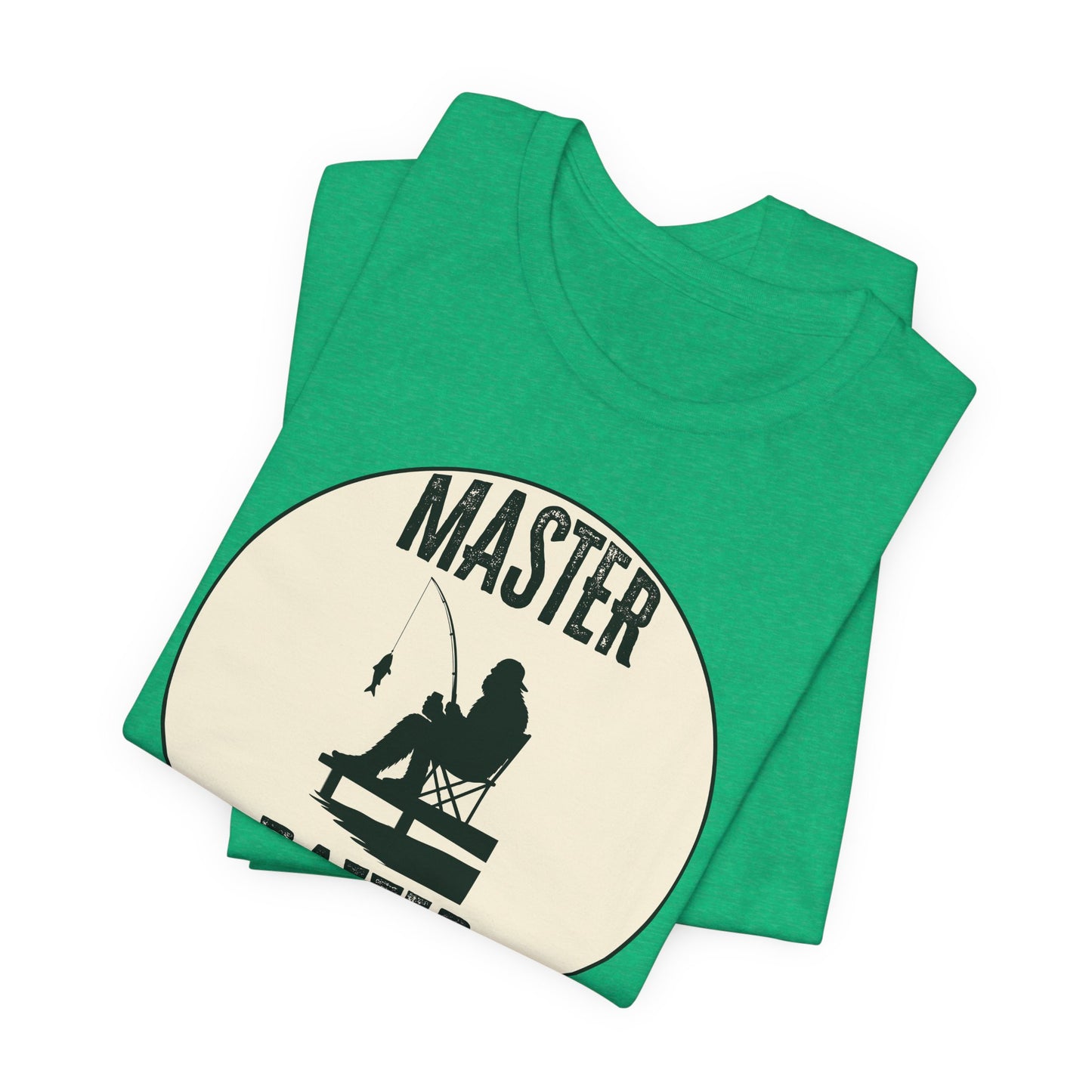 Bigfoot Fishing 'Master Baiter' (Soft, Quality Bella & Canvas <Or Comparable> Unisex Tee)