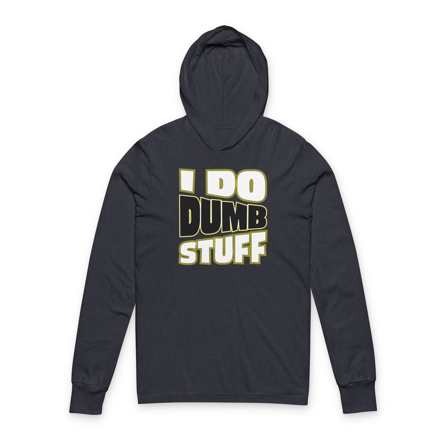 'I Do Dumb Stuff' (Soft, Quality Bella & Canvas <Or Comparable> Unisex Long-Sleeve Tee)