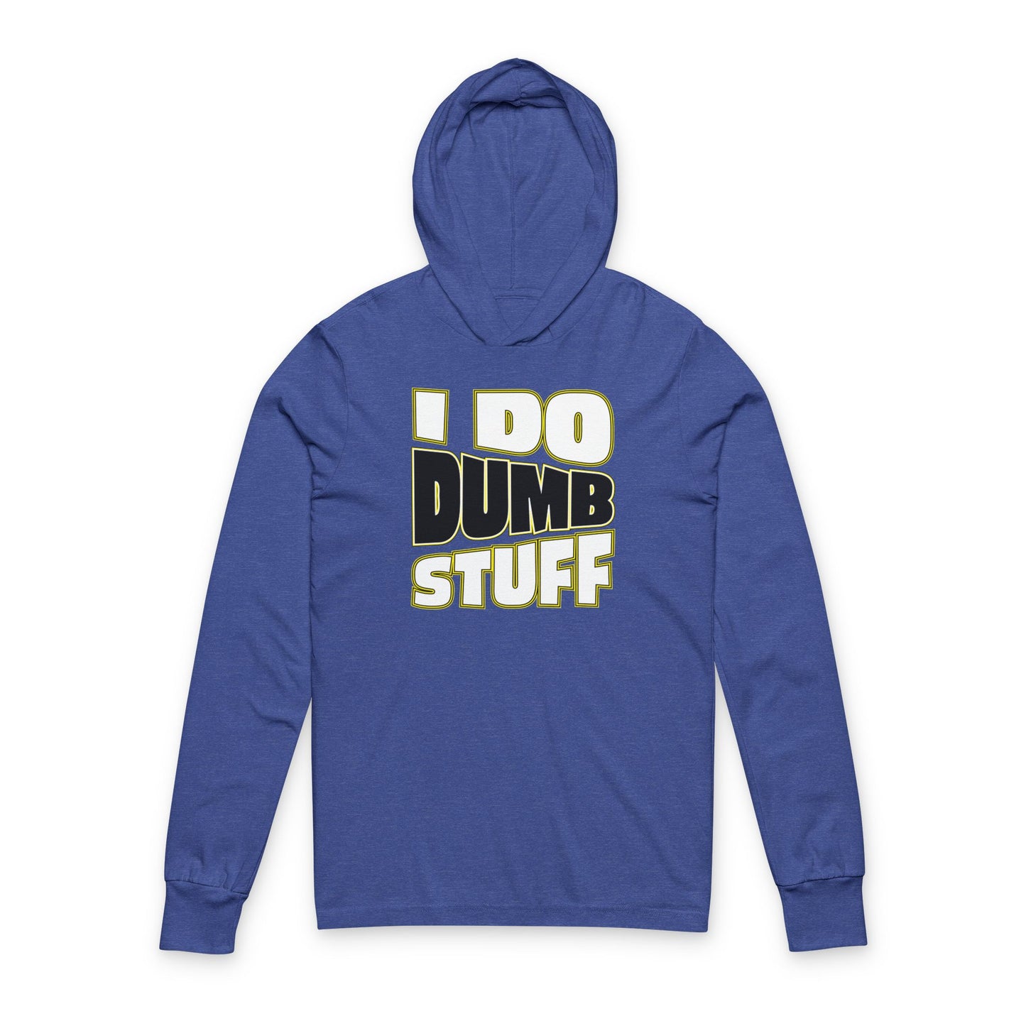 'I Do Dumb Stuff' (Soft, Quality Bella & Canvas <Or Comparable> Unisex Long-Sleeve Tee)