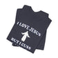 'I Love Jesus But I Cuss A Little' (Soft, Quality Bella & Canvas <Or Comparable> Unisex Tee)