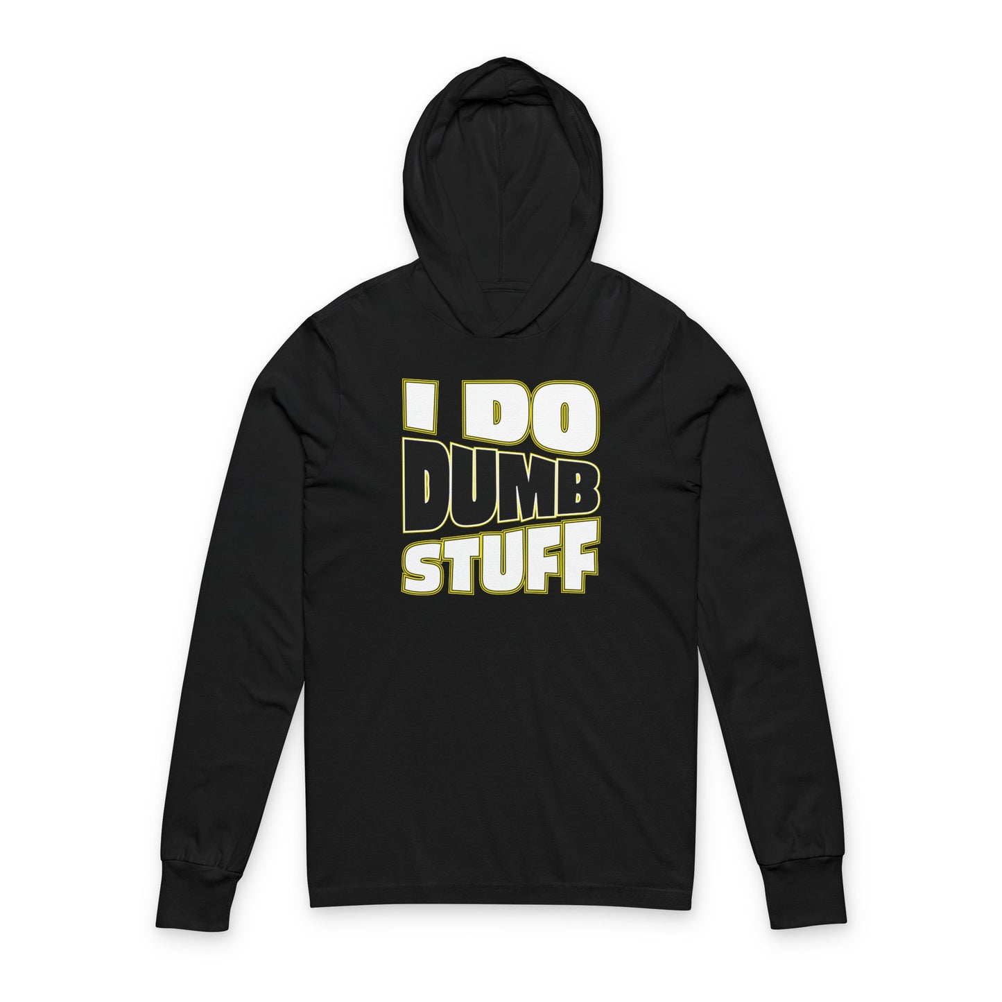 'I Do Dumb Stuff' (Soft, Quality Bella & Canvas <Or Comparable> Unisex Long-Sleeve Tee)