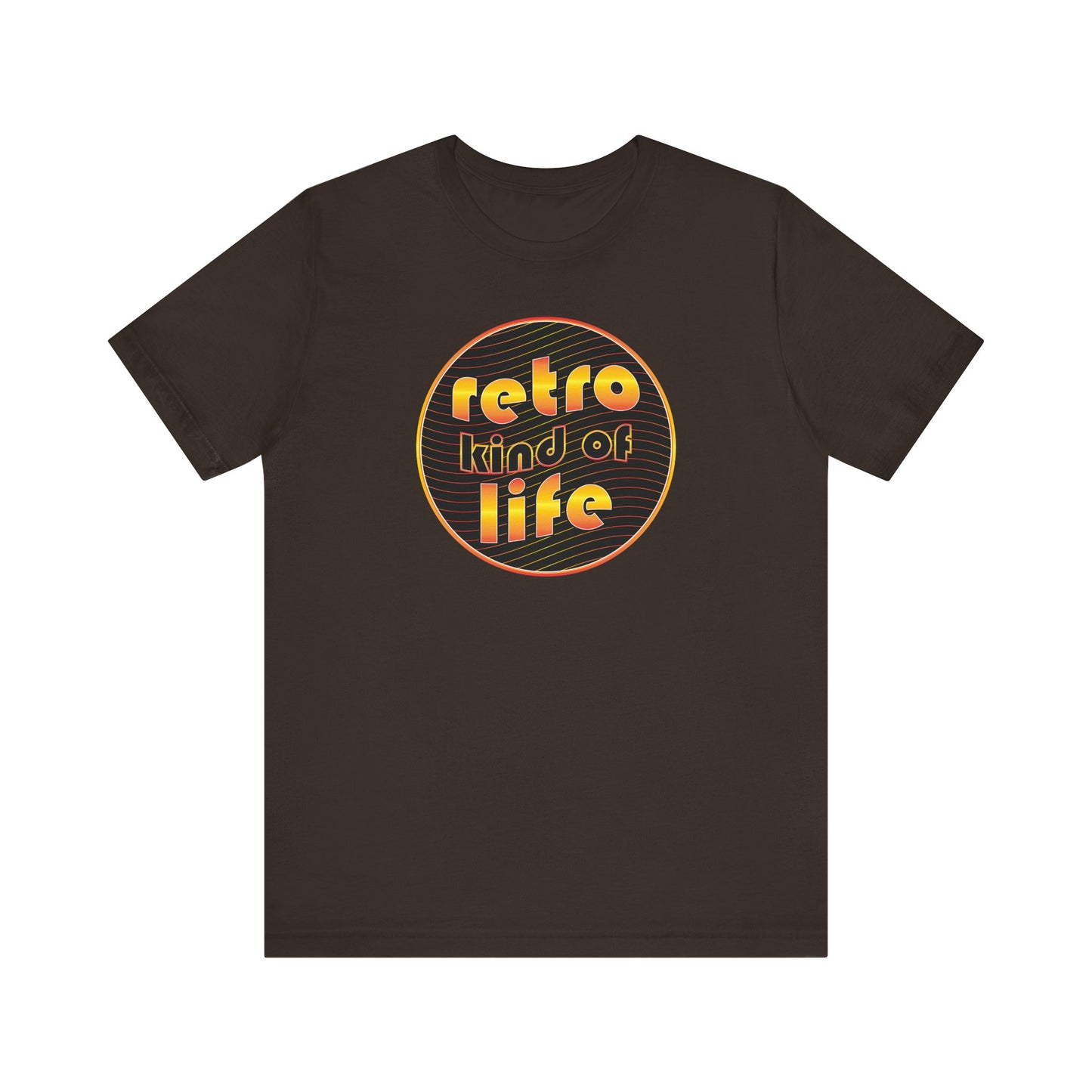'Retro Kind Of Life' (Soft, Quality Bella & Canvas <Or Comparable> Unisex Tee)