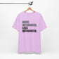 'More Influenced. Less Influencer' (VS 1) (Soft, Quality Bella & Canvas <Or Comparable> Unisex Tee)
