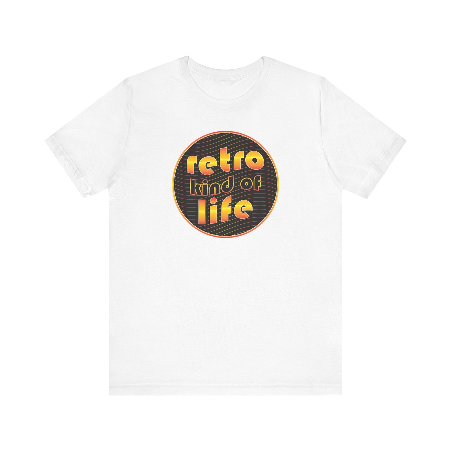 'Retro Kind Of Life' (Soft, Quality Bella & Canvas <Or Comparable> Unisex Tee)