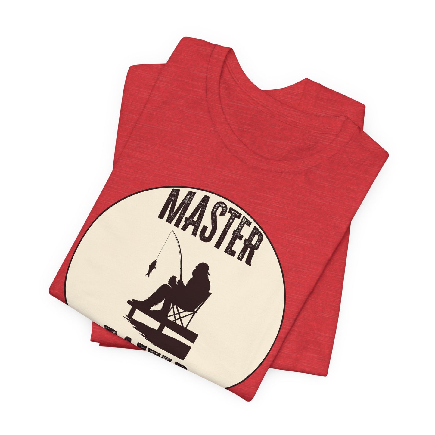 Bigfoot Fishing 'Master Baiter' (Soft, Quality Bella & Canvas <Or Comparable> Unisex Tee)