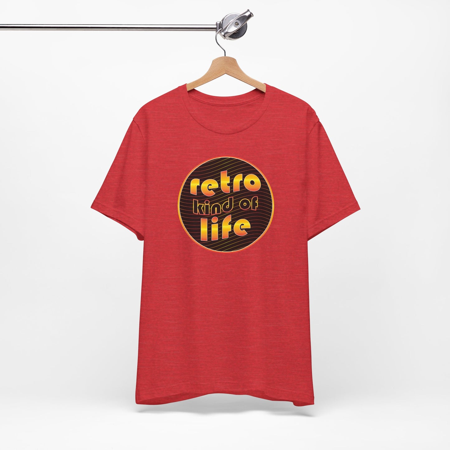 'Retro Kind Of Life' (Soft, Quality Bella & Canvas <Or Comparable> Unisex Tee)