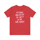 'Doing My Best To Not Lose My Shit' (VS 2)  (Soft, Quality Bella & Canvas <Or Comparable> Unisex Tee)