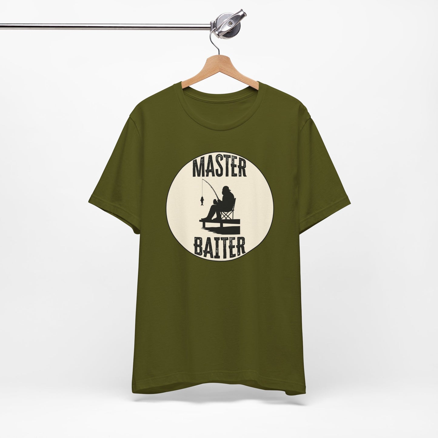Bigfoot Fishing 'Master Baiter' (Soft, Quality Bella & Canvas <Or Comparable> Unisex Tee)